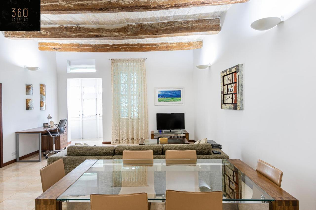 Seafront - Top Location, Top Floor With Wifi & Ac By 360 Estates Valletta Exterior foto
