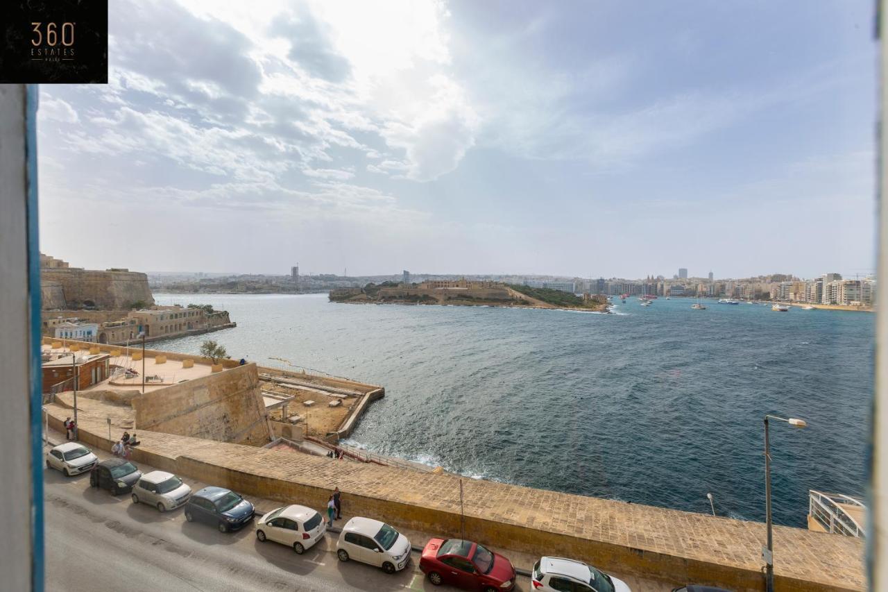 Seafront - Top Location, Top Floor With Wifi & Ac By 360 Estates Valletta Exterior foto